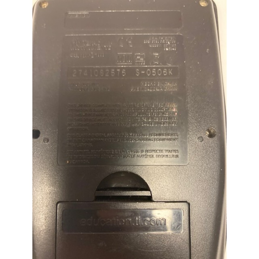Texas Instruments TI-83 Handheld Graphing Calculator‎ - working - Picture 4 of 4